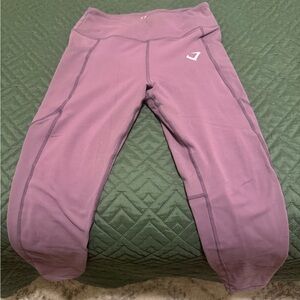 Violate the Dresscode mauve luxe Leggings with pockets